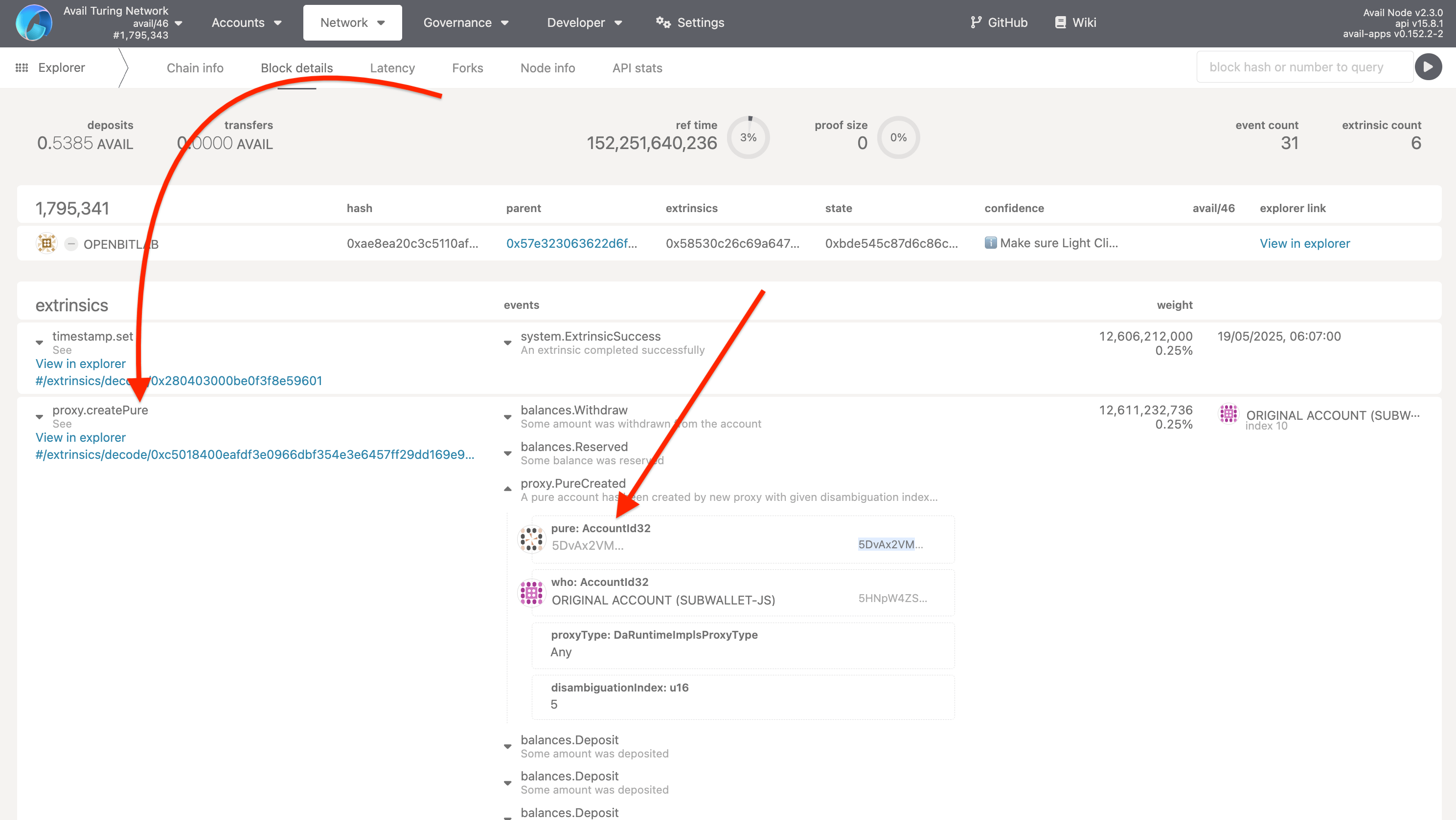 pure proxy address